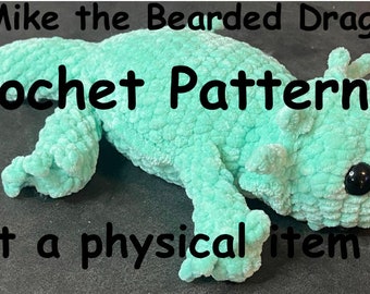 Bearded Dragon Crochet Pattern: Lil' Mike