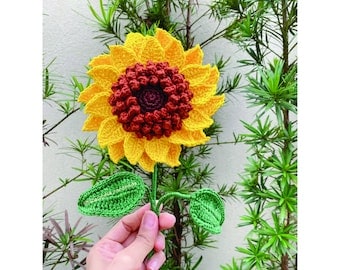Sunflower Amigurumi Crochet Pattern
