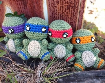 Adorable Chibi Turtle Crochet Pattern PDF