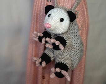 Crochet Opossum Bag PDF Pattern: Cute, Cross-Body