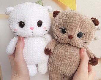 Amigurumi Little Kitten Crochet Pattern PDF