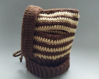 Beginner's French Bulldog Crochet Hat Pattern