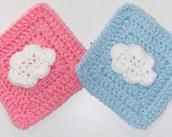 Beginner's Cloud Granny Square Crochet Pattern