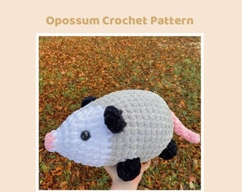 Crochet Possum Pattern PDF for Crafters