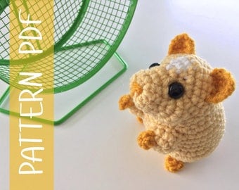 Hamster-Themed PDF Crochet Pattern
