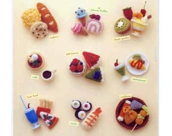 Japanese Food Desert Crochet eBook: 70 Patterns