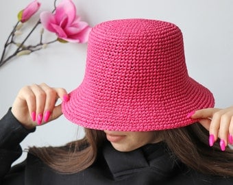 Easy Crochet Bucket Hat Pattern for Women