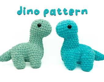 Brontosaurus Dinosaur Crochet Pattern Guide