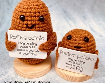 Customized Positive Potato Crochet for Special Occasions