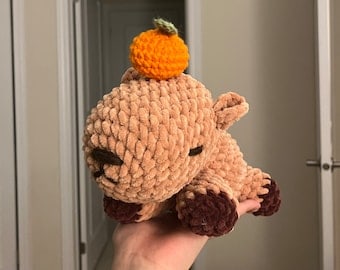 Capybara Plush Toy Crochet Pattern + Video