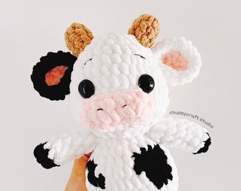 Amigurumi Cow Crochet PDF Pattern in English
