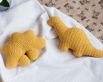 Cute Dino Nuggets Crochet Pattern Set