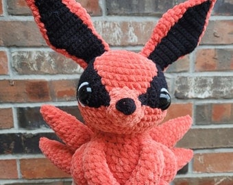 Demon Ninja Fox Crochet Pattern