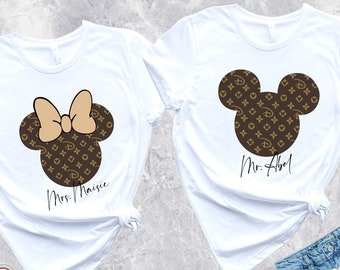 Disney-Themed Family Vacation Shirts: Mickey & Minnie