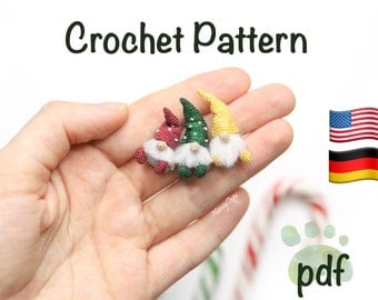 Adorable Micro Gnome Crochet Amigurumi Pattern