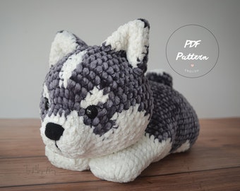 Little Archer Crochet Husky Puppy Pattern