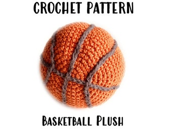 Crochet Basketball Amigurumi Plush Pattern PDF