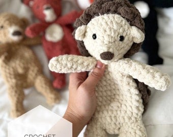 Little Woodsy Henley Hedgehog Crochet Pattern