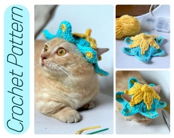 Marco The Phoenix Cat Hat Crochet Pattern