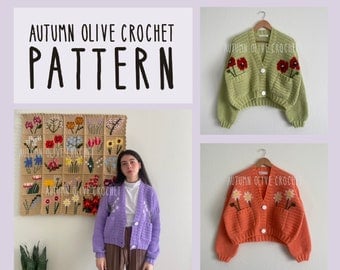 Pocket Full of Posies Crochet Pattern Bundle