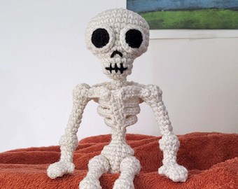DIY Mr. Bones Skeleton Crochet Pattern Tutorial
