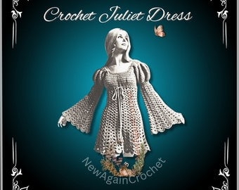 Juliet Dress Crochet Pattern with Video Tutorial