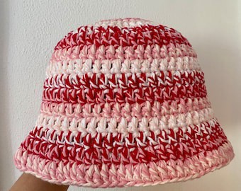English PDF Crochet Bucket Hat Pattern
