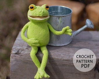Amigurumi Frog & Toad Crochet Pattern