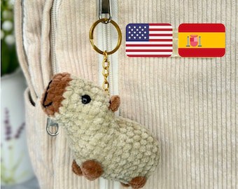 Crochet Capybara Plush Toy Pattern Tutorial