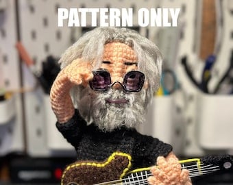 Jerry Garcia Inspired Crochet Pattern