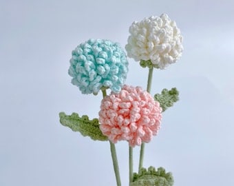 Eternal Flower Bouquet Crochet Pattern: LingzhiHandmade