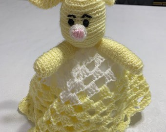 Handmade Crochet Lovey Security Blankets