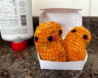 Crochet Pattern for Creative Chicken Nugget