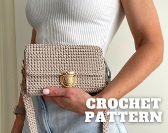 Beginner-Friendly Crochet Crossbody Bag Pattern