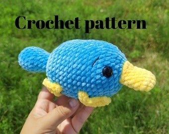 Perry the Platypus Crochet Pattern PDF