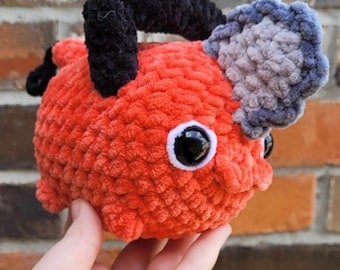 Crochet Pattern for Pocket Chainsaw Pup