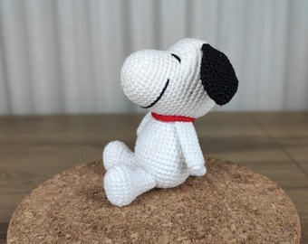 Snoopy Crochet Amigurumi Doll Pattern PDF