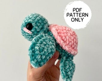 Beginner-Friendly Mini Sea Turtle Crochet Pattern