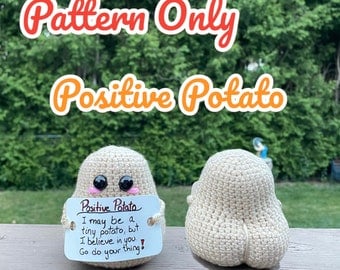 Positive Potato. Amigurumi for beginners. How to crochet Positive  Pineapple. Christmas present ideas 