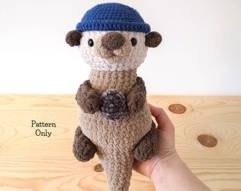 Amigurumi Otter Crochet Pattern PDF Instructions