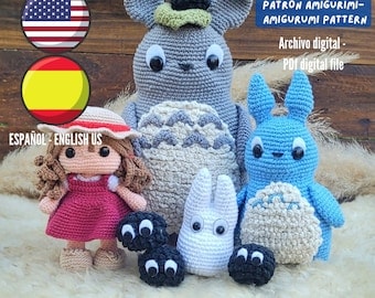 My Magical Neighbor" Spanish/English Amigurumi Crochet Pattern