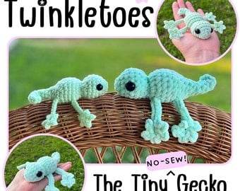 Twinkletoes Tiny Gecko Crochet Pattern