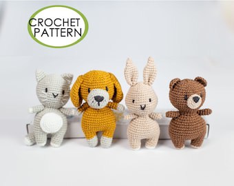 DIY Amigurumi Crochet Animal Pattern Tutorial