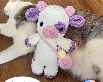 Crochet Baby Cow Amigurumi Pattern