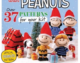 Peanuts Snoop Christmas Knitting Pattern Bundle