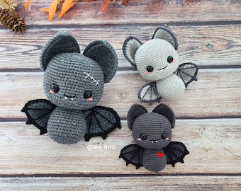 Amigurumi Bat Crochet Pattern PDF