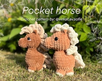 Amigurumi Horse Crochet Pattern by Virkatavsofie