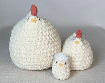 Mabel Chicken Crochet Pattern Bundle