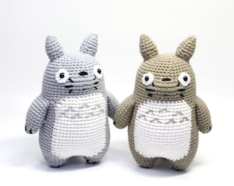 Handmade Totoro Amigurumi Crochet Pattern in English