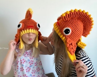 Amber The Fancy Goldfish Crochet Pattern